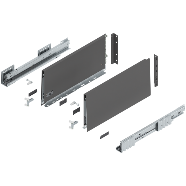 MERIVOBOX complete set drawer height E (209.0 mm)