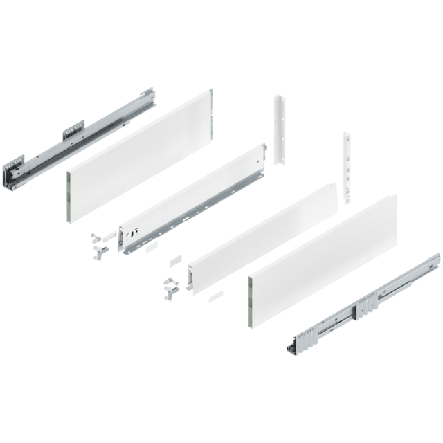 MERIVOBOX complete set, drawer height F (273.0 mm), BOXCAP