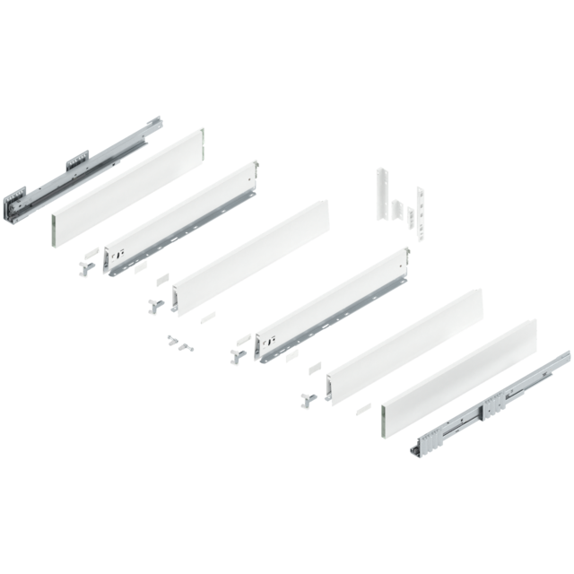 MERIVOBOX complete set drawer height E (209.0 mm)