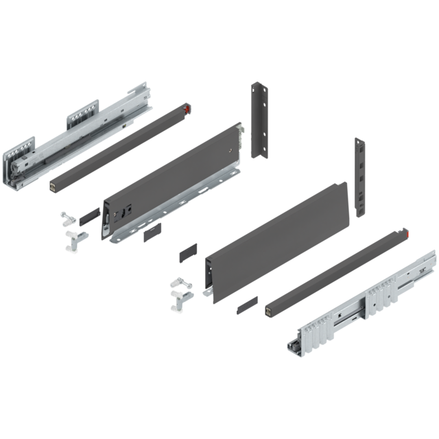 MERIVOBOX complete set drawer height E (209.0 mm)