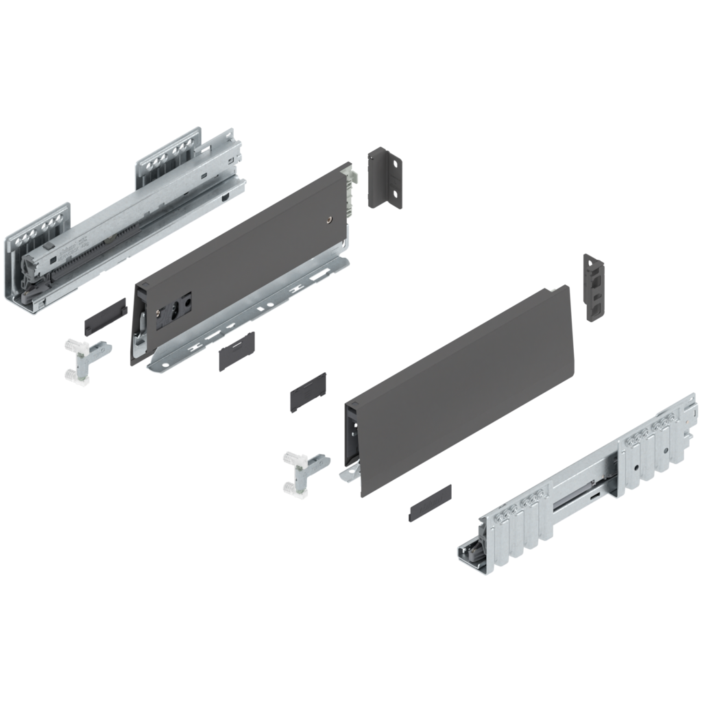 MERIVOBOX complete set, drawer height M (108.0 mm)