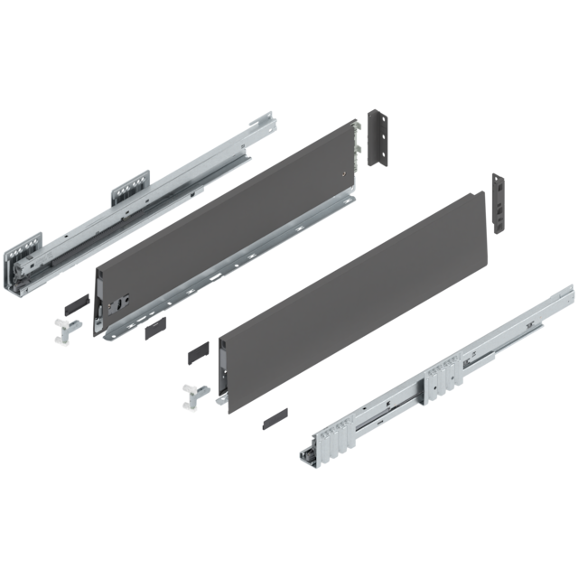 MERIVOBOX complete set, drawer height K (146.0 mm)