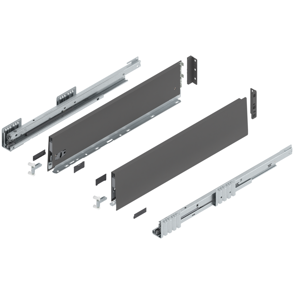 MERIVOBOX complete set, drawer height K (146.0 mm)
