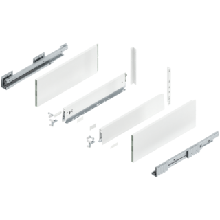 MERIVOBOX complete set, drawer height F (273.0 mm), BOXCAP