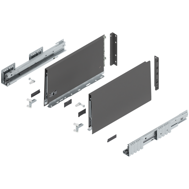 MERIVOBOX complete set drawer height E (209.0 mm)