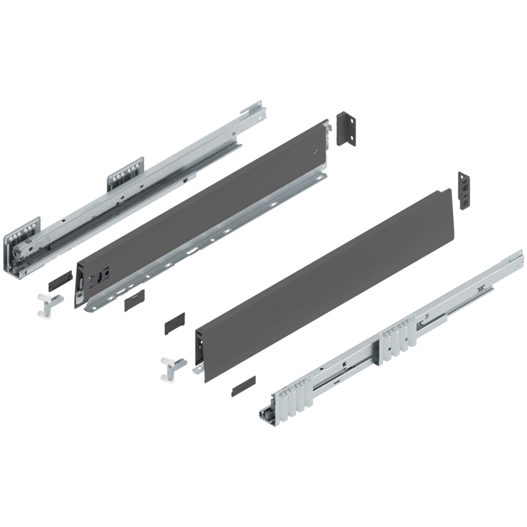 MERIVOBOX complete set, drawer height M (108.0 mm)