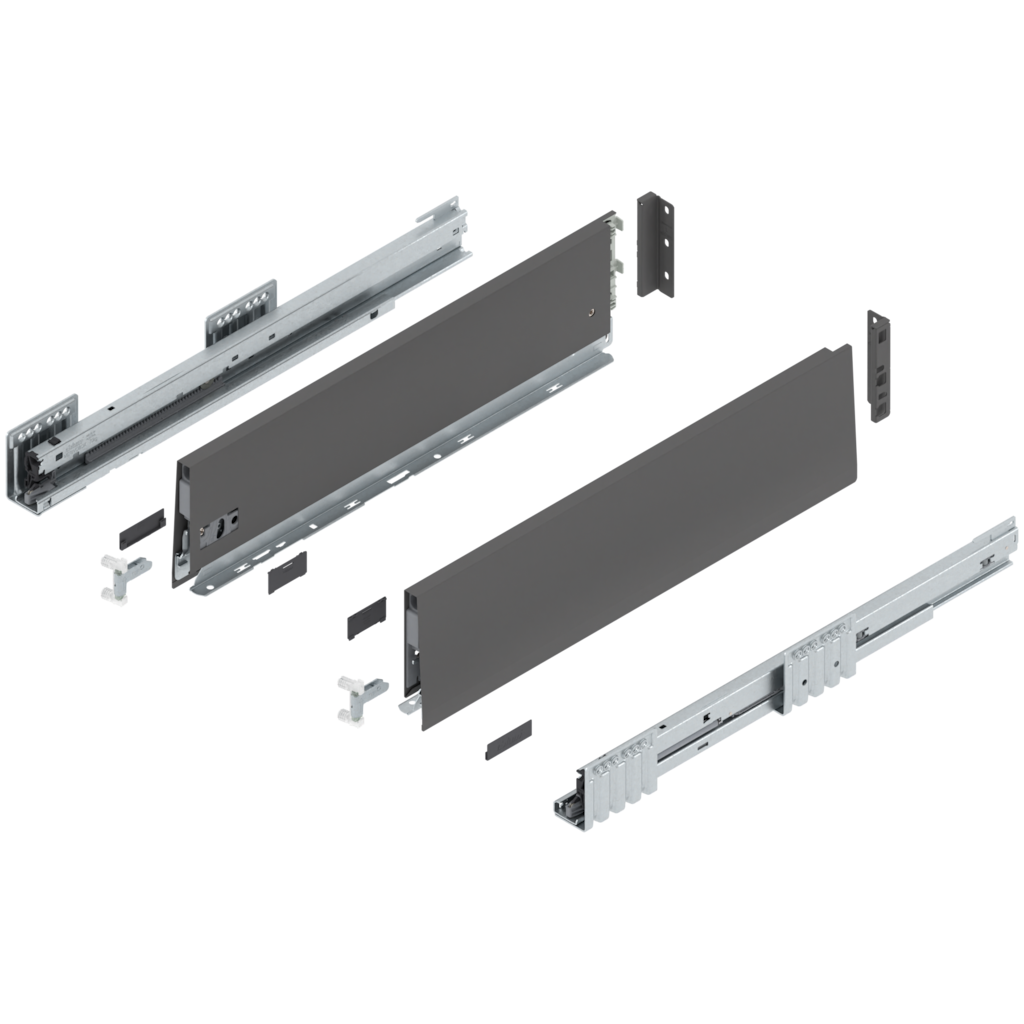 MERIVOBOX complete set, drawer height K (146.0 mm)