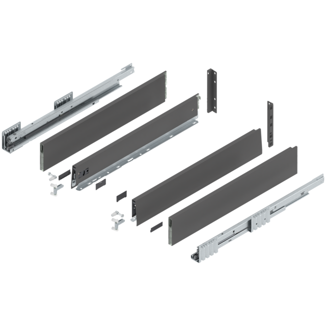 MERIVOBOX complete set drawer height E (209.0 mm)