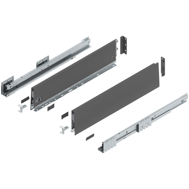 MERIVOBOX complete set, drawer height K (146.0 mm)