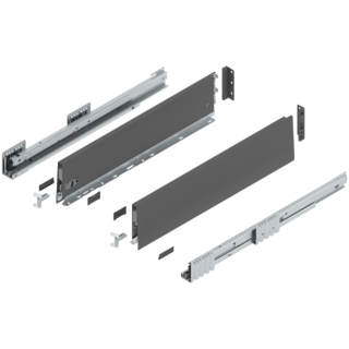 MERIVOBOX complete set, drawer height K (146.0 mm)