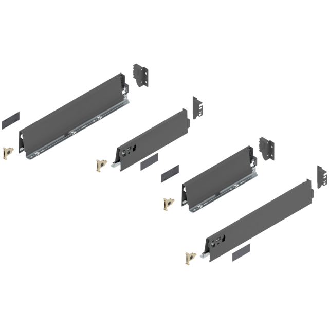 TANDEMBOX antaro/intivo drawer side set height M