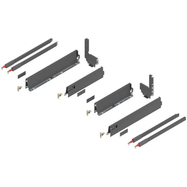 TANDEMBOX antaro/intivo drawer side set height M
