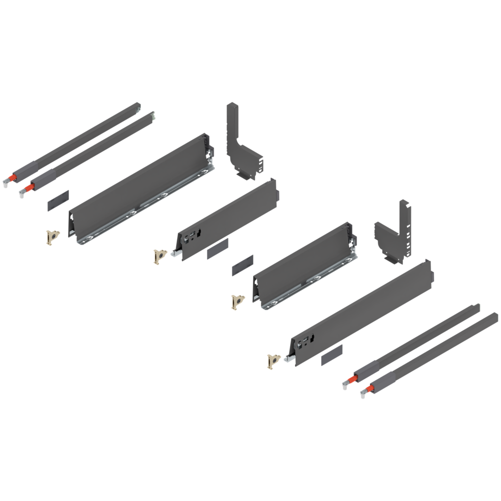 TANDEMBOX antaro/intivo drawer side set height M