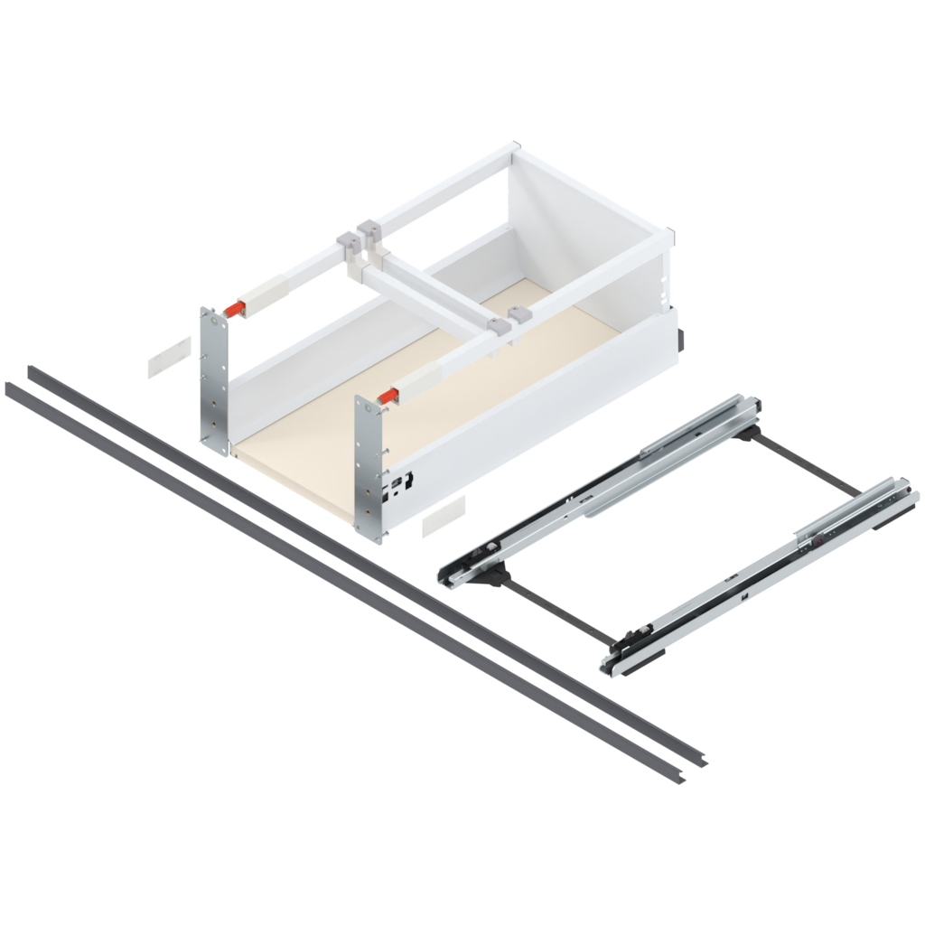 TANDEMBOX complete set drawer height D (224.0 mm)
