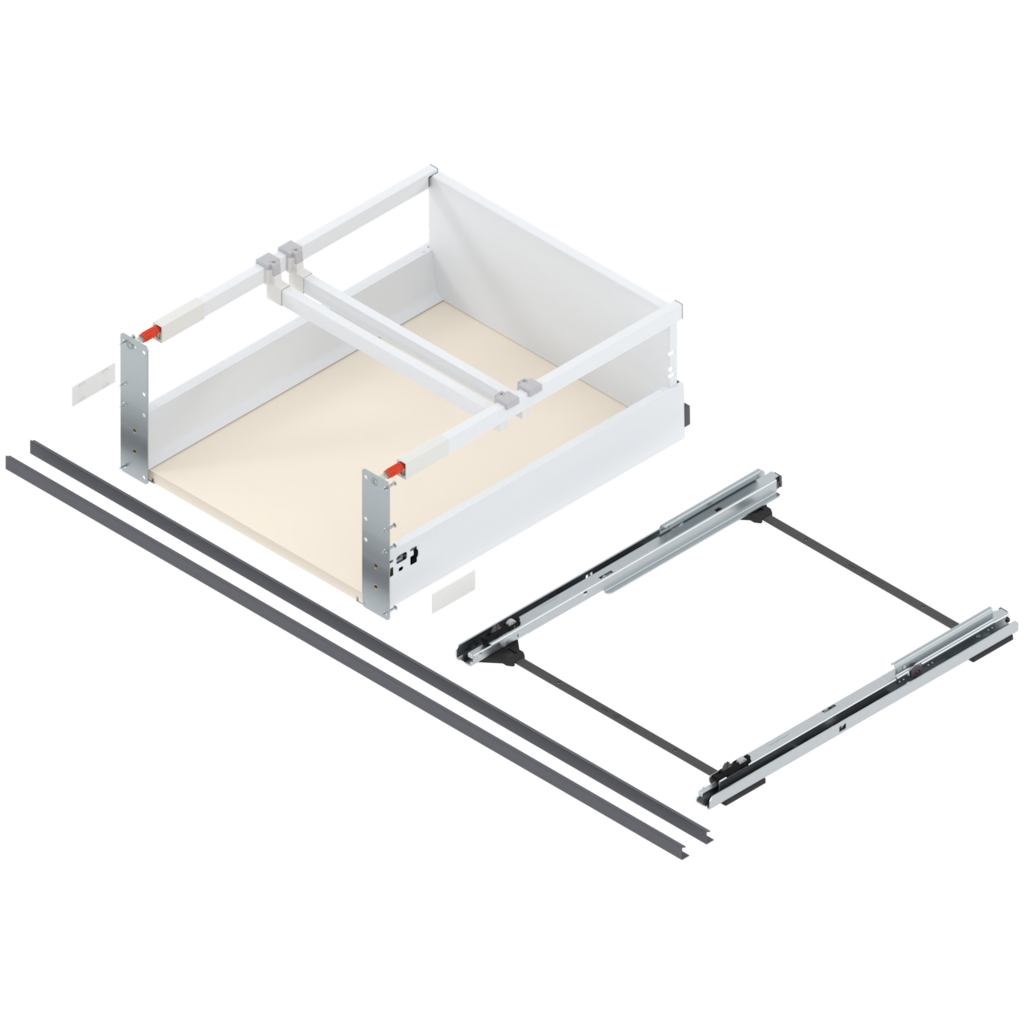 TANDEMBOX complete set drawer height D (224.0 mm)