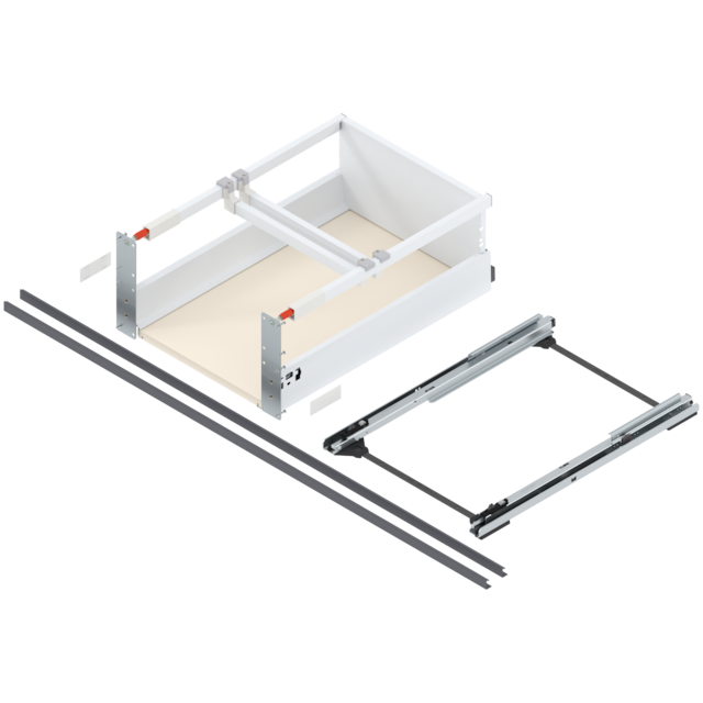 TANDEMBOX complete set drawer height D (224.0 mm)