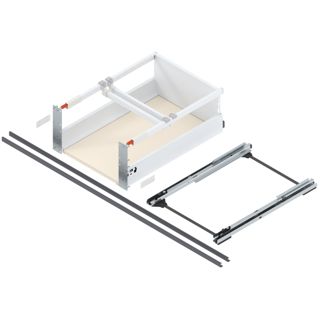 TANDEMBOX complete set drawer height D (224.0 mm)
