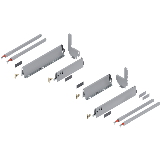 TANDEMBOX antaro/intivo drawer side set height M