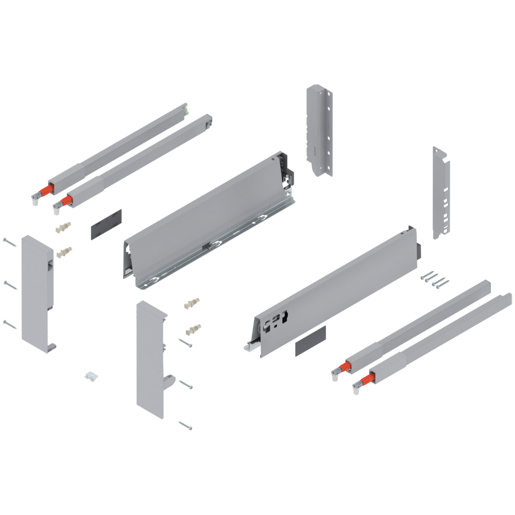 TANDEMBOX antaro/intivo drawer side set height M