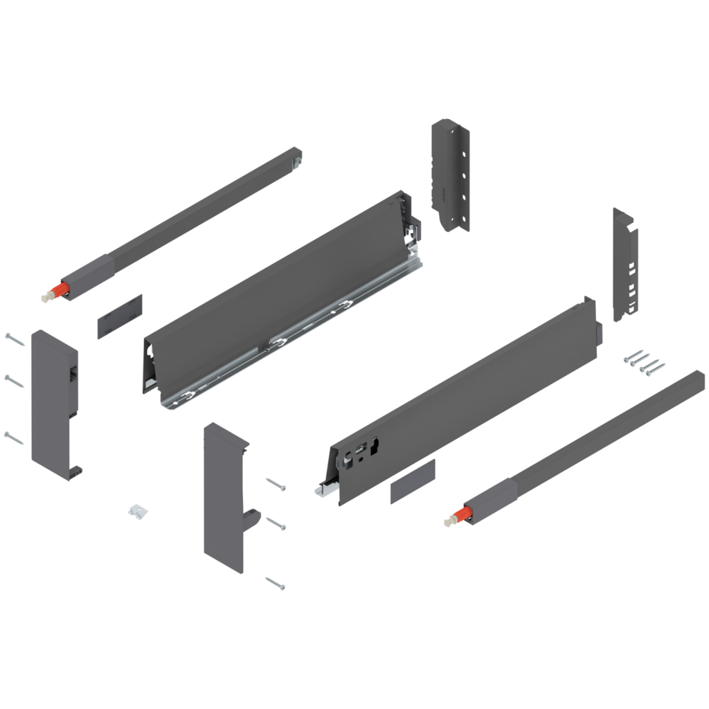 TANDEMBOX antaro/intivo drawer side set height M