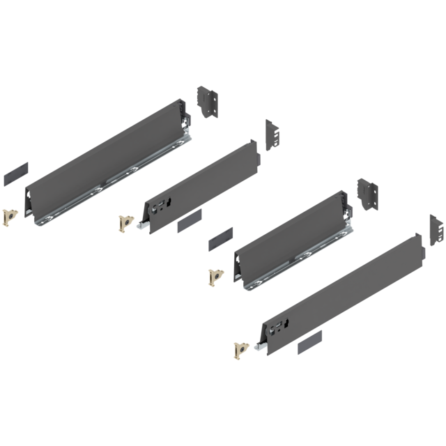TANDEMBOX antaro/intivo drawer side set height M
