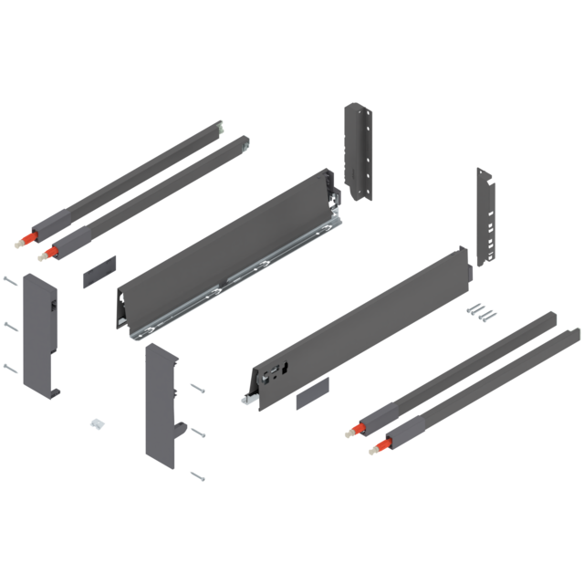 TANDEMBOX antaro/intivo drawer side set height M