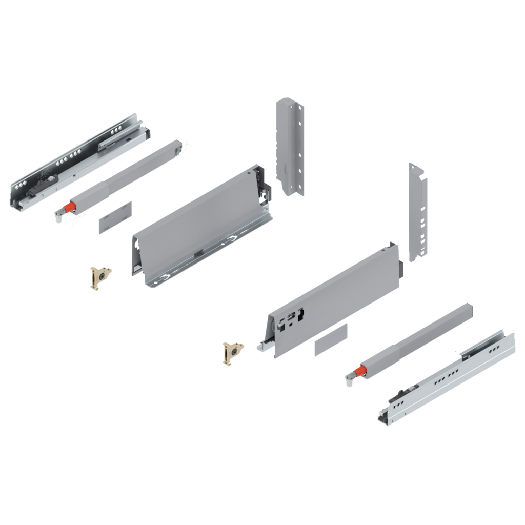 TANDEMBOX complete set drawer height D (224.0 mm)