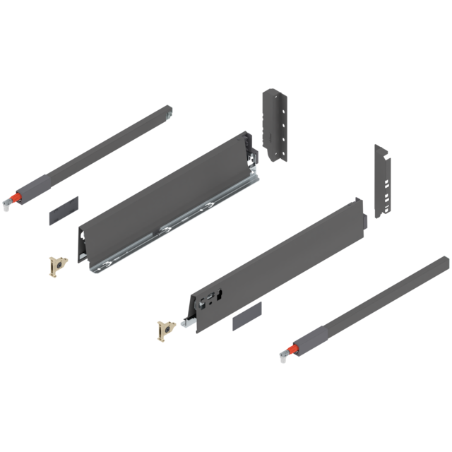 TANDEMBOX antaro/intivo drawer side set height M