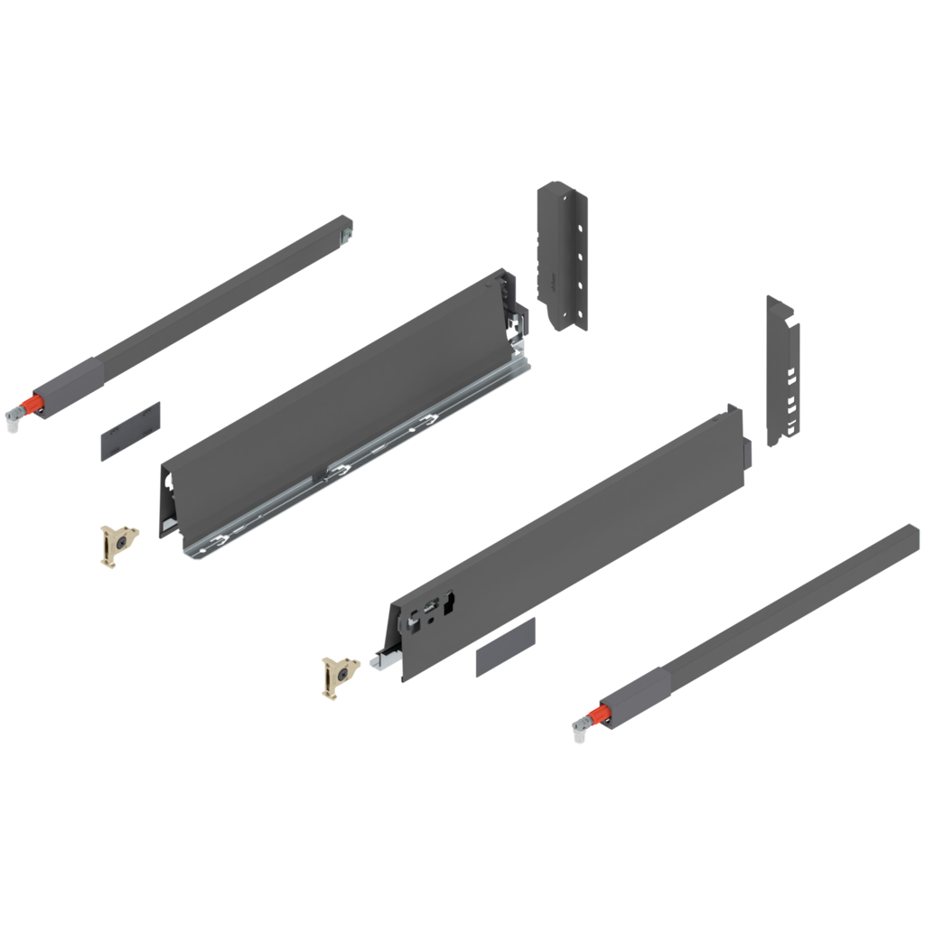 TANDEMBOX antaro/intivo drawer side set height M