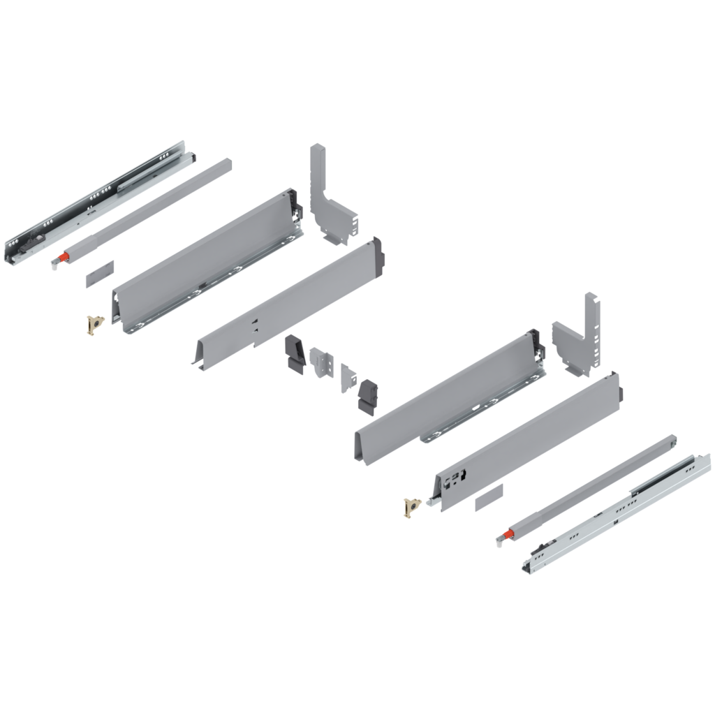 TANDEMBOX complete set sink drawer height D (224.0 mm)