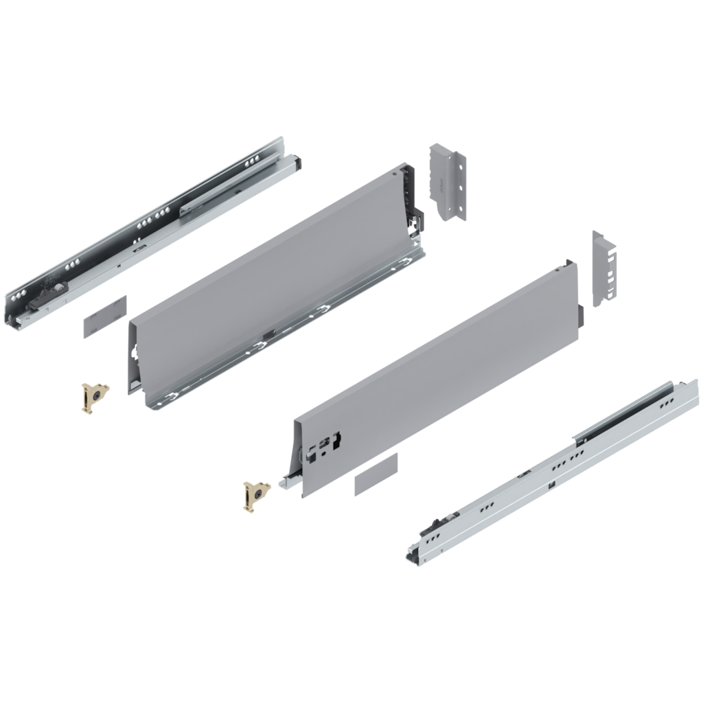 TANDEMBOX complete set drawer height K (128.5 mm)