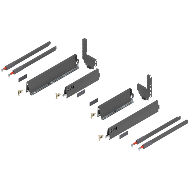 TANDEMBOX antaro/intivo drawer side set height M