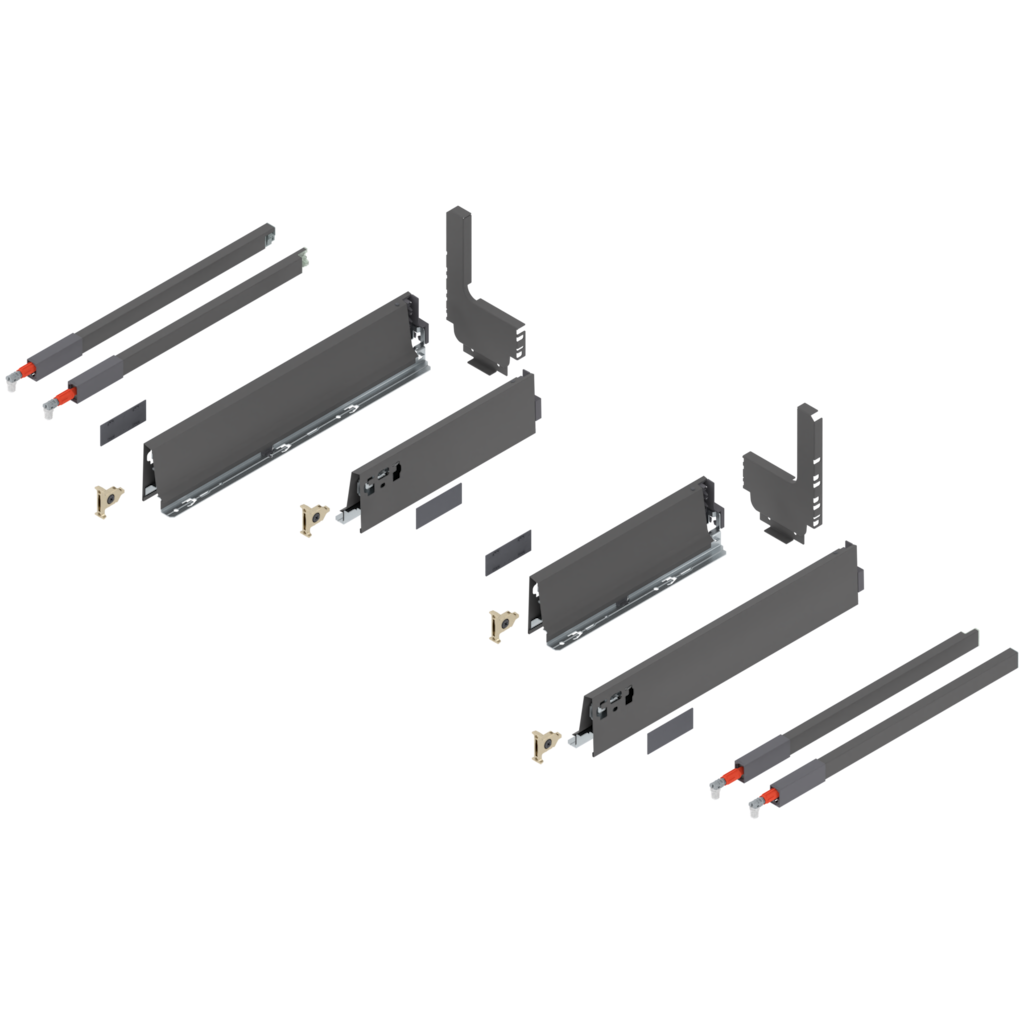 TANDEMBOX antaro/intivo drawer side set height M